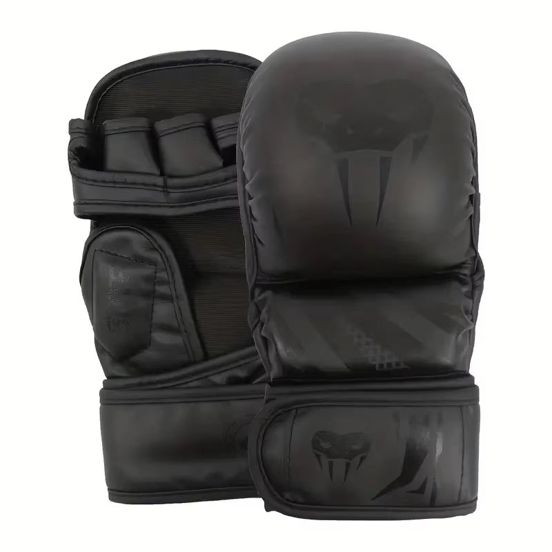 Professional MMA Half-Finger Fighting Boxing Gloves Thickened Sanda Free Fighting Mixed Martial Arts Training Gloves