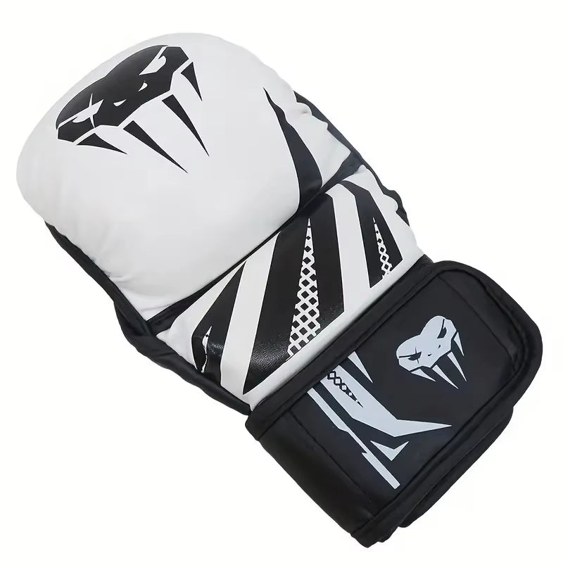 Professional MMA Half-Finger Fighting Boxing Gloves Thickened Sanda Free Fighting Mixed Martial Arts Training Gloves